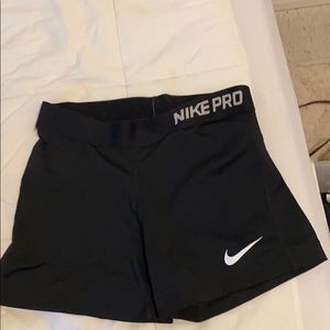 Nike pro shorts/spandex